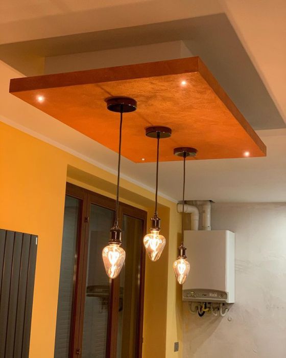 Velette con led e velatura